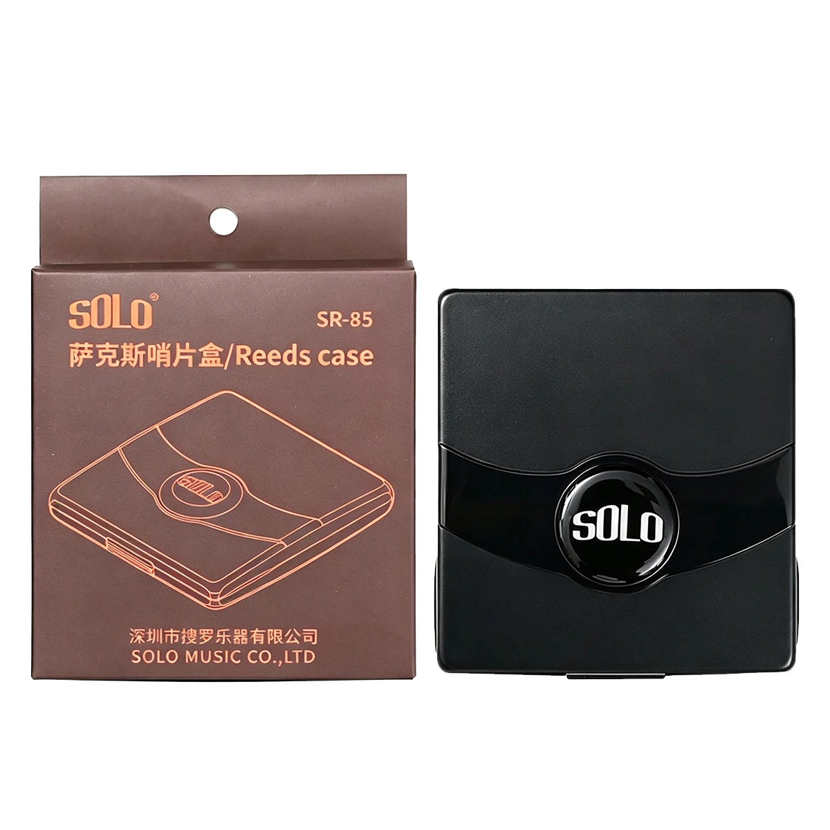 Premium Sax Reed Storage Case – 8 Individual Slots, Lightweight Design, Durable ABS Shell, Elastic Secure Band