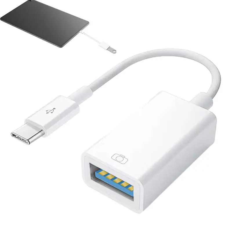 

Otg Adapter Cable USB Card Reader For Card USB C And Computer Portable Adapter With Fast Data Transmission And Plug And Play Fit