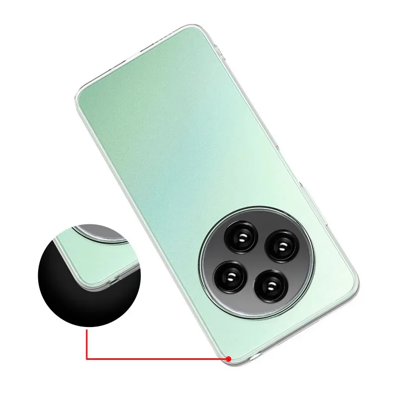 Sleek Transparent Soft TPU Phone Case - Clear Protective Cover