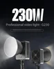 LIYADI 330W LED Video Light 2800K-6500K Live Professional Fill Light COB Photography Light for Studio Film Softbox Lighting 6