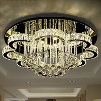 Plafonnier LED en Clip au Design Minimaliste Moderne, Luminaire Décoratif de Plafond, Idéal pour un Salon ou une Villa 1