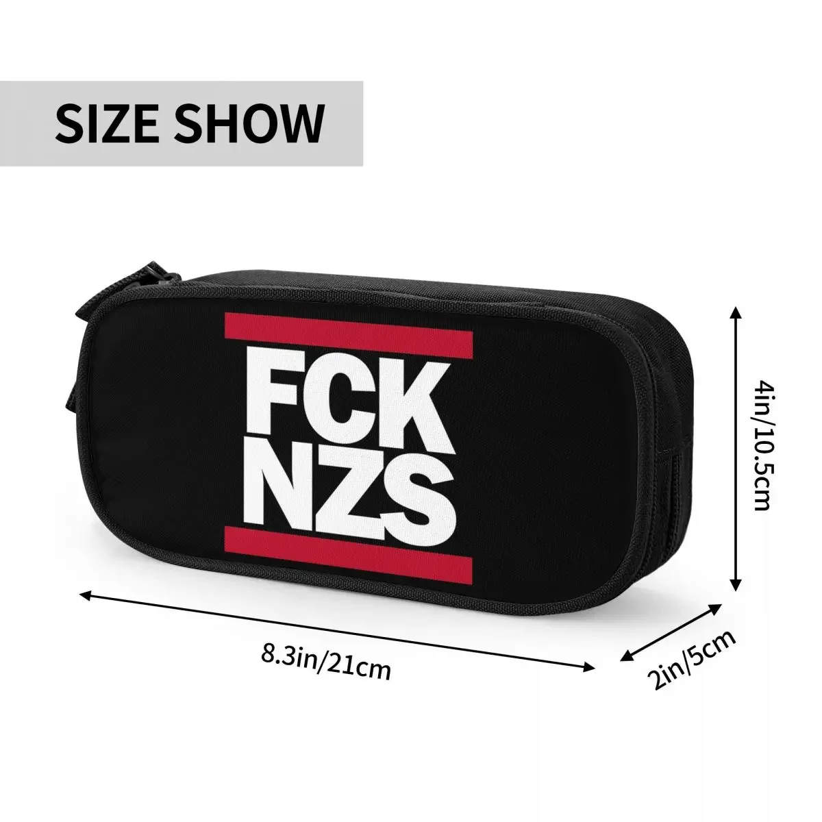 Fck Nzs 학생 선물용 연필 케이스 펜 박스 연필 가방 대용량 연필 파우치 펜 홀더
