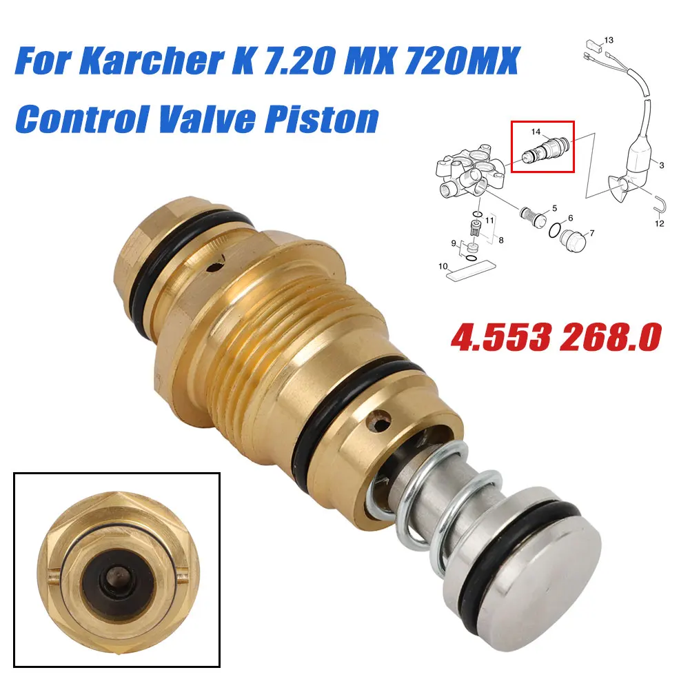 4.553 268.0 Control Valve Piston Control Piston For Karcher K 7.20 MX — free download
