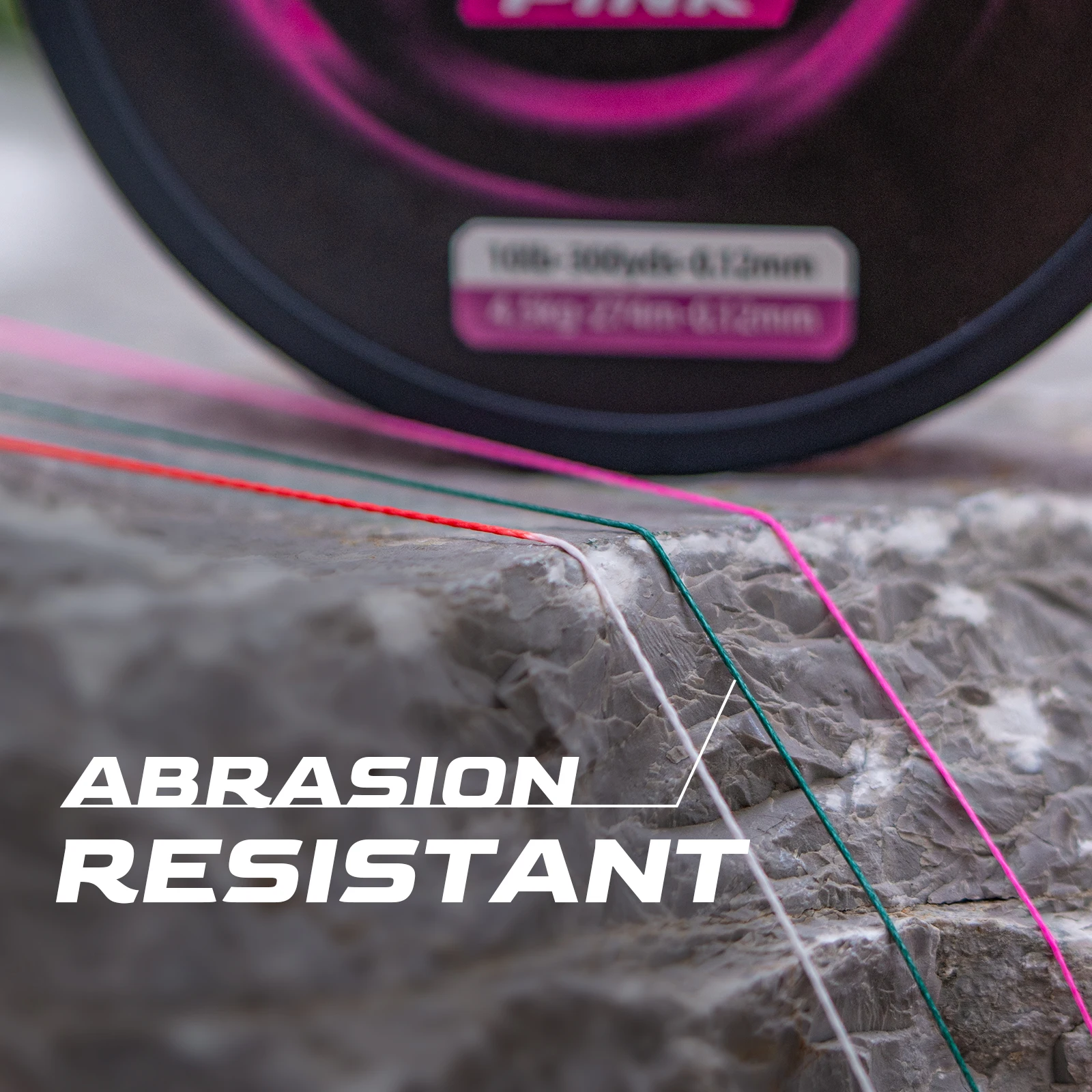 HANDING Blast X4 braided PE fishing line ultra density strong
