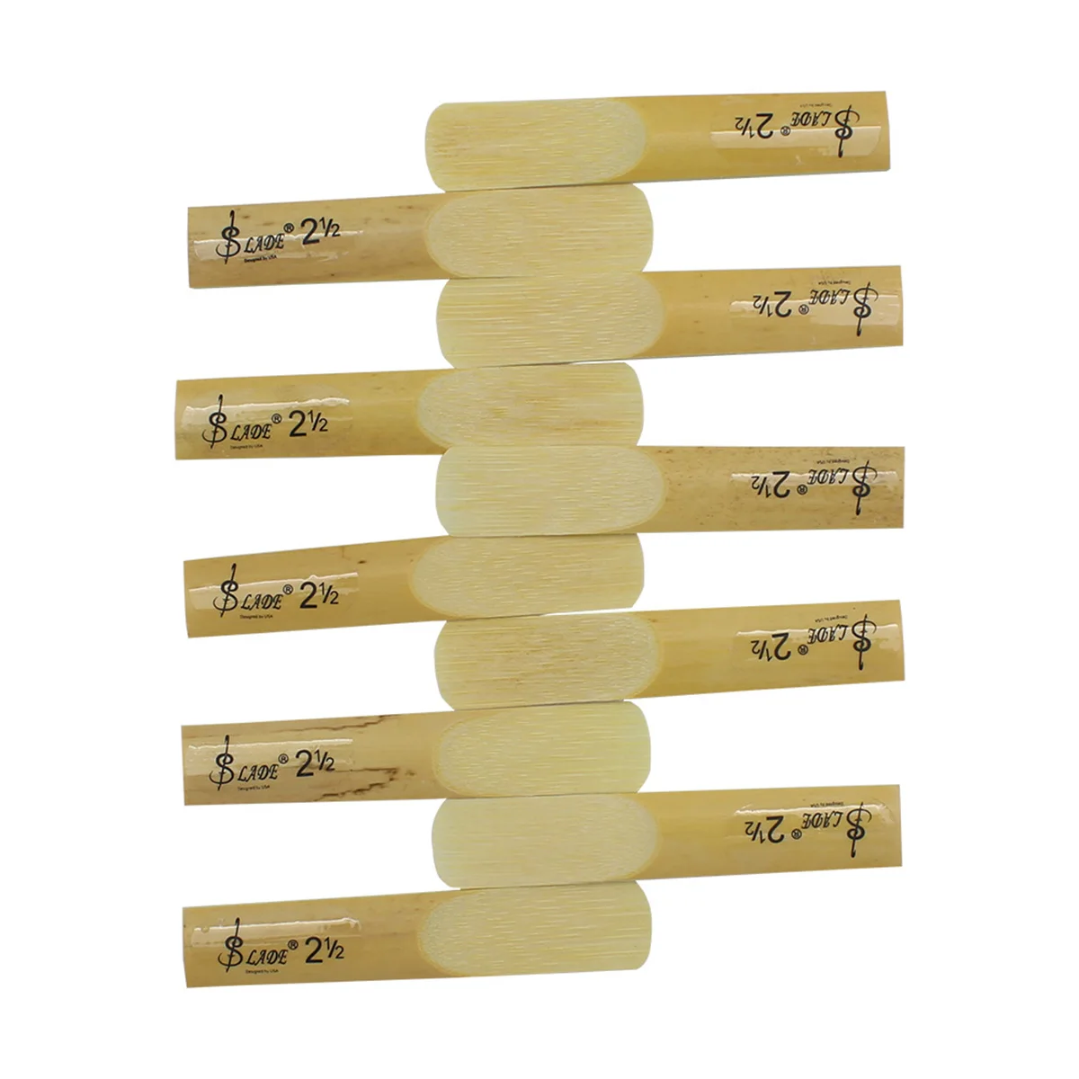 Bb Clarinet Reeds 10Pcs/Set Traditional Bamboo Reed Strength 1.5/2.0/2.5/3.0/3.5 Woodwind Instrument Accessories Clarinet Parts