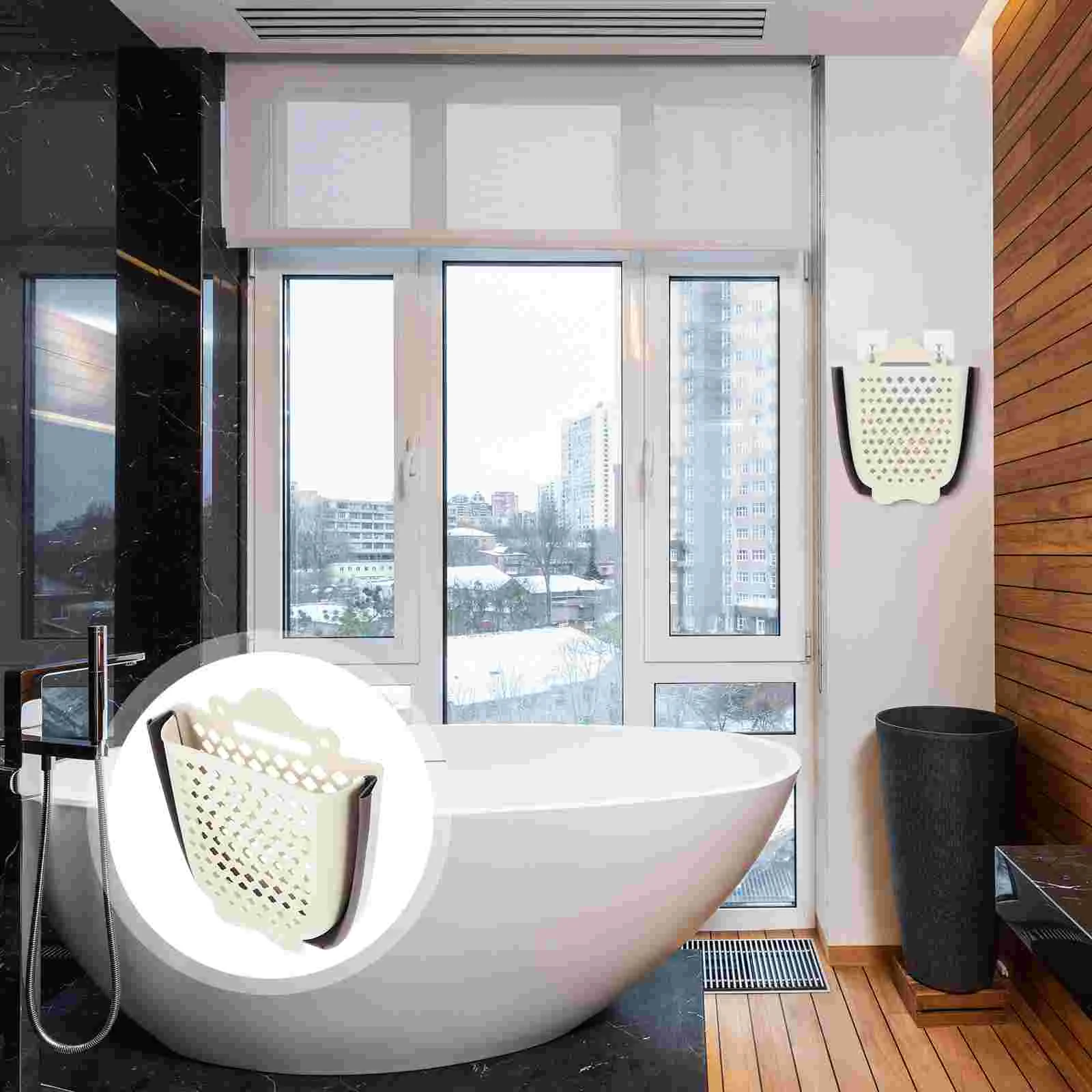 

Laundry Basket Collapsible Laundry Hamper Clothes Hamper Hanging Wall Dirty Clothes Basket Saving Space Washer Organizer Bin