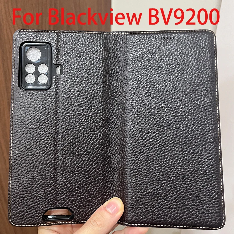 Genuine Leather Skin Flip Wallet Phone Case Cover