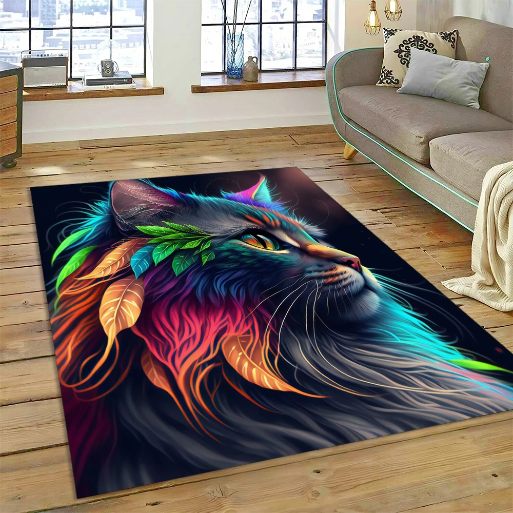 Tapetes temáticos de gatos persas: Uma fofura para sua casa! 32 Secb7f1690ea54a62a8814fb1544b93a2I