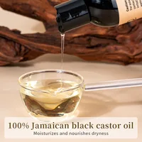 Huile de ricin PMurcia 100% pure et naturelle, favorise la santé de la peau et des cheveux, épaissit les sourcils et les cils, massage, 237ml 5