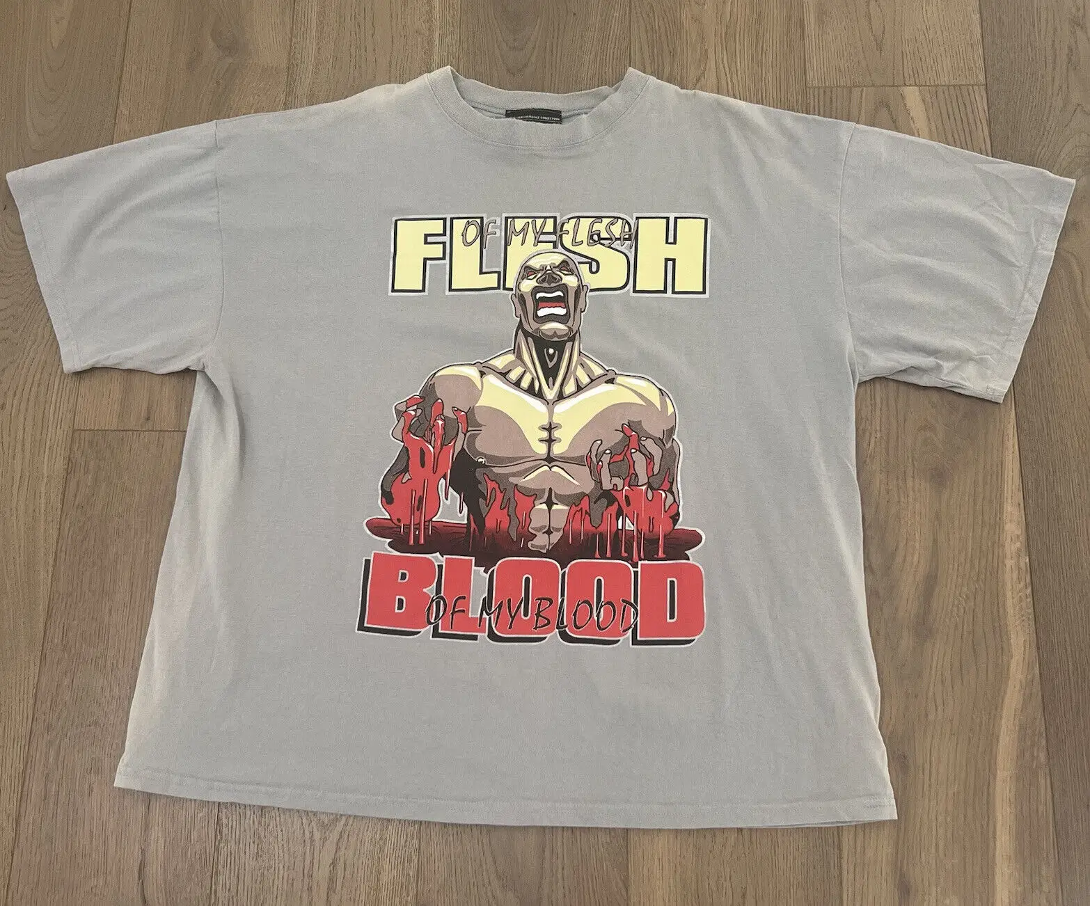 Rare Vtg Dmx Flesh Of My Flesh Blood My Blood Shirt Regal 3Xl Usa Rap Ruff Ryder