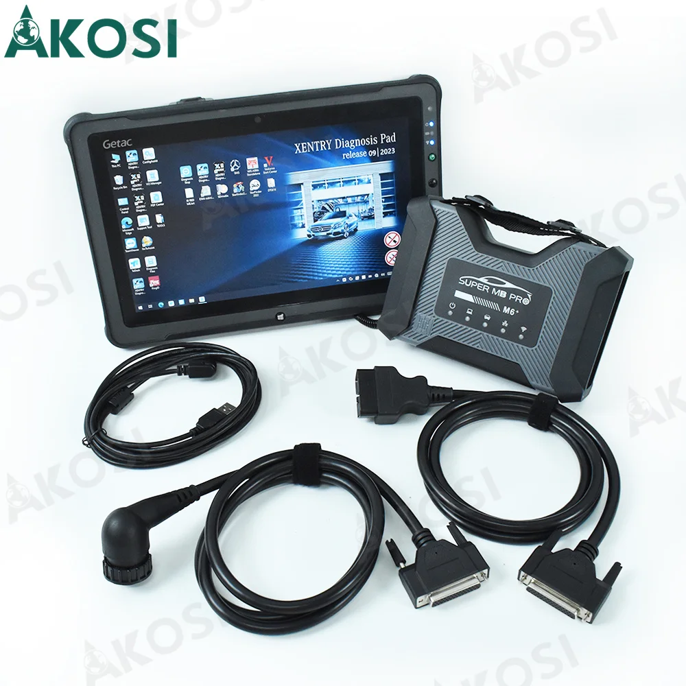 Il Più Nuovo Super Mb Pro M6 Diagnosi V Ci Con Multiplexer Xentry Per Benz Car Truck Diagnostic Tool Pk C4 C5 C6 E Tablet F110