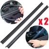 2pcs Auto Side Window Wiper Water Removal Mist Multifunctional Silent Car Window Glass Wiper Rubber Strip Universal Wiper Blades 1