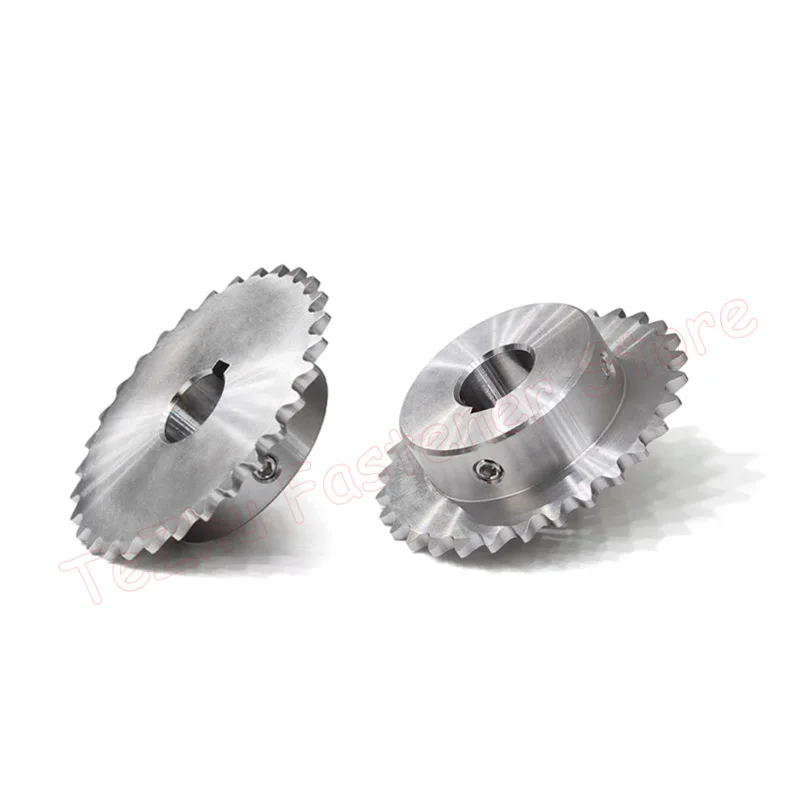 1pc 22-30Teeth 04C 304 Stainless Steel Industrial Drive Sprocket Wheel Chain Gear 22 23 24 25 26 27 28 29 30 Teeth Bore 8-25mm