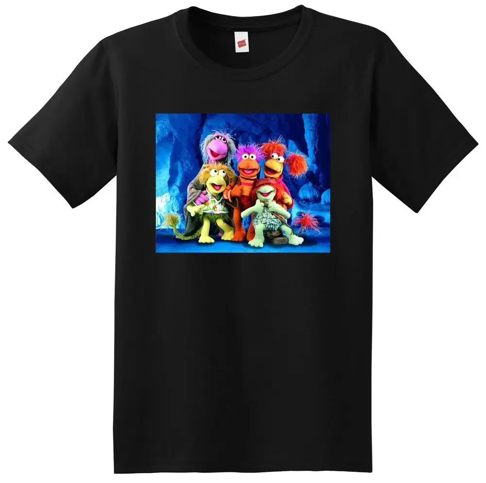 

Футболка FRAGGLE ROCK, Сезон ТВ-показов, Футболки унисекс для мужчин и женщин, короткие летние футболки, роскошная брендовая модная одежда для пары