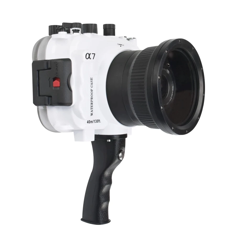 

Scuba Diving Camera Case Cover For Sony A7 Underwater Photography Equipment Waterproof Camera Housing