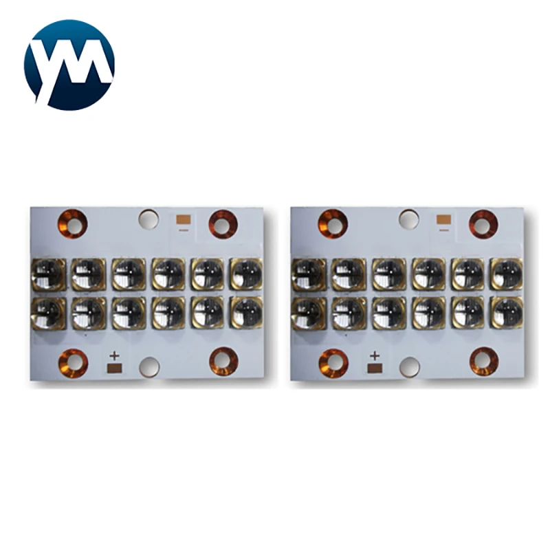UV LED 120W Module 365nm 385nm 395nm 405nm Drying Offset Ink Printing Ultraviolet Curing Light Source 6565 10W Chips