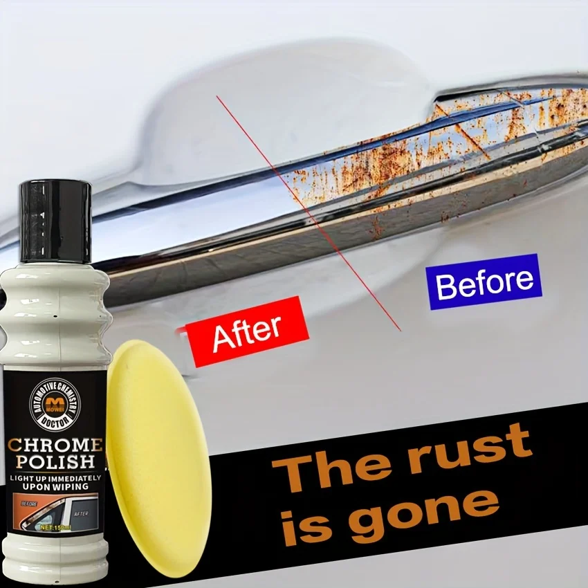 Car Door Handle and Window Chrome Repair Kit-Waterproof, Rust Removal, Alumina Repair
