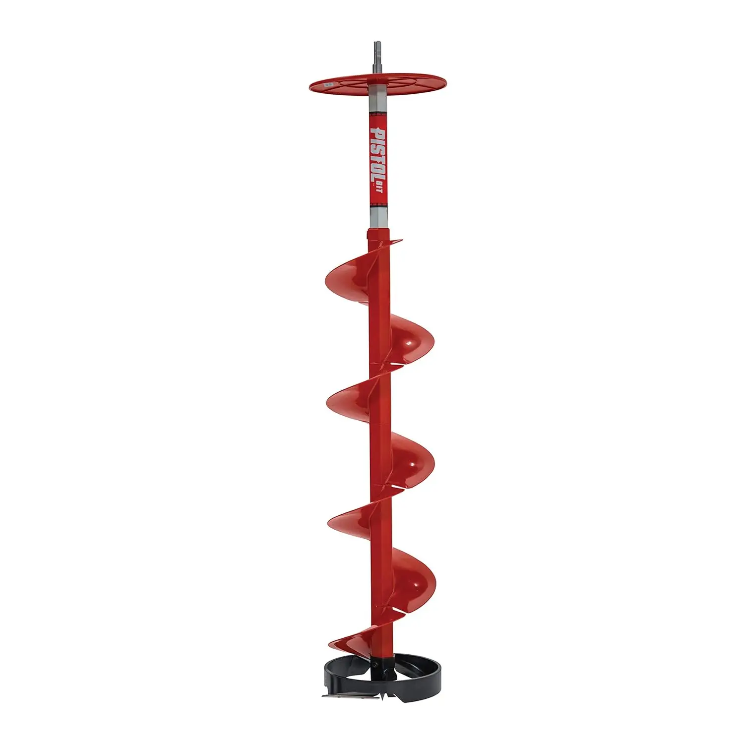 

Eskimo 35600 Pistol Bit 8" Ice Auger Drill Adaptive Ice Auger Weighs only 3.9 Pounds, Centering Point, Redrills Old Holes Easily