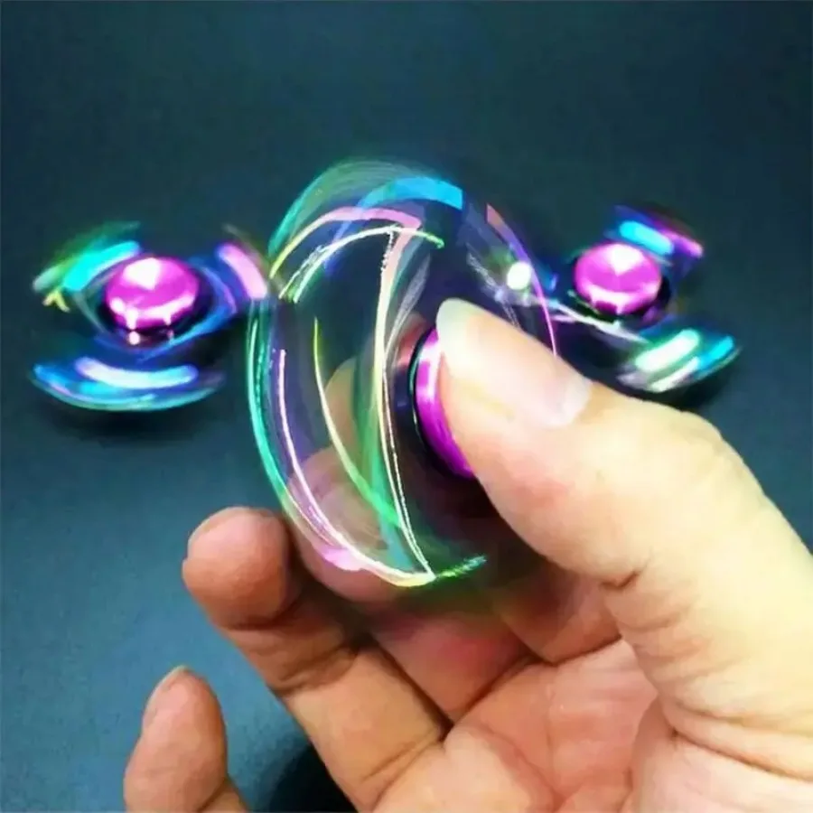 Butterfly Metal Fidget Spinner Toy – Durable Sensory Finger Spinner for Kids' Party Favors and Gifts