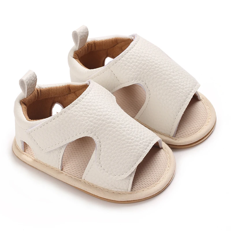 Summer Sandals Handsome Baby Boys Casual Shoes PU Rubber Sole Anti slip Comfortable First Walking Shoes 2