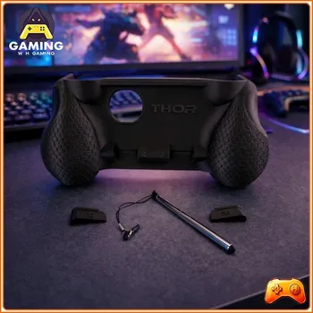 Pacchetto Accessori AYN THOR: Impugnatura per Stylus, Custodia, Cordino, Pellicola Protettiva Temperata per Console Portatile Flip