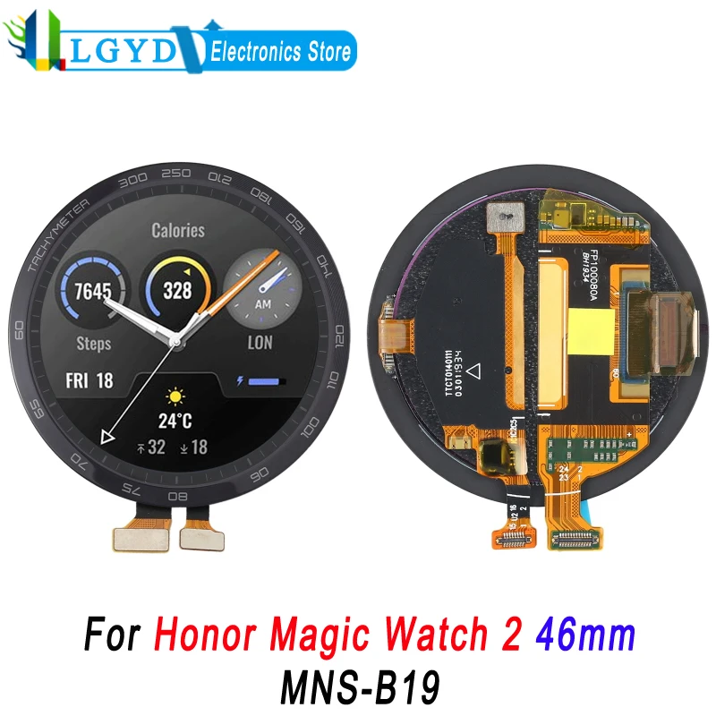 

For Honor Magic Watch 2 46mm MNS-B19 LCD Screen and Digitizer Full Assembly Replacement Part