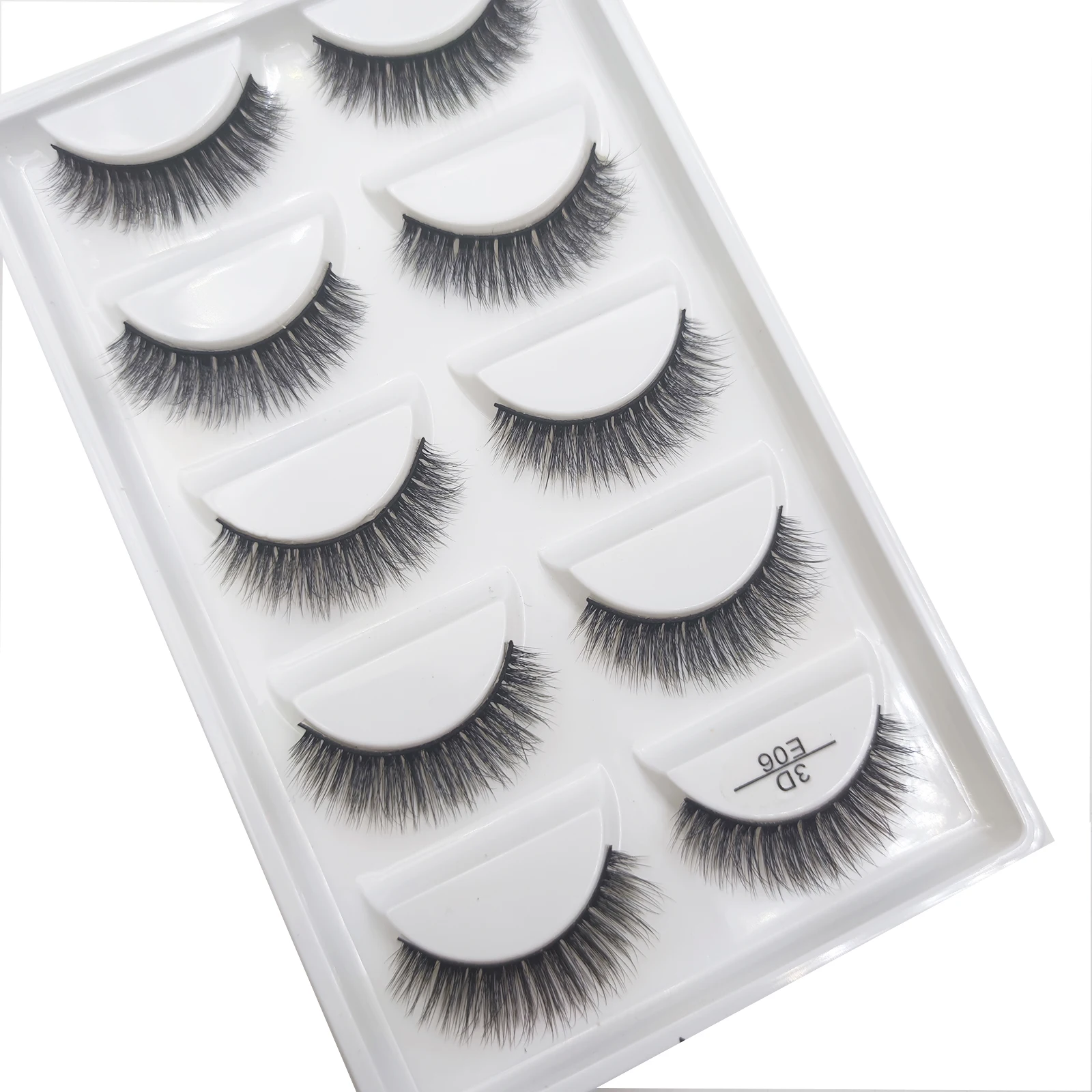 27 Style 5 Pairs 10/50/100 Boxes Natural 3D Mink False Eyelashes Makeup Fake Eye Lashes Faux Cils Make Up Beauty Maquiagem 2
