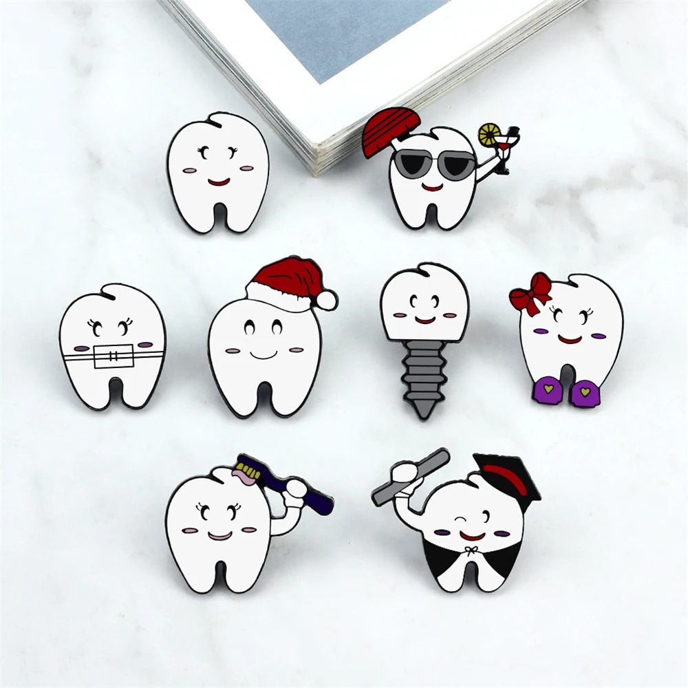 Toothbrush Pin Pin Funny Dental Cartoons 400x600