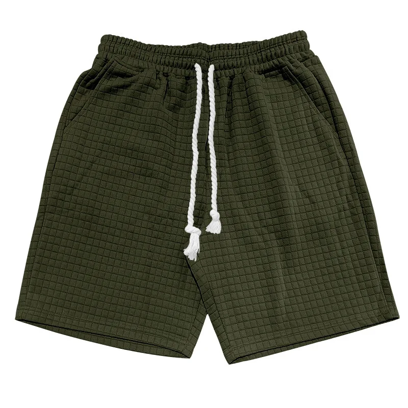 Men's Casual Shorts - Summer Lightweight Drawstring Baggy Fitness Pants