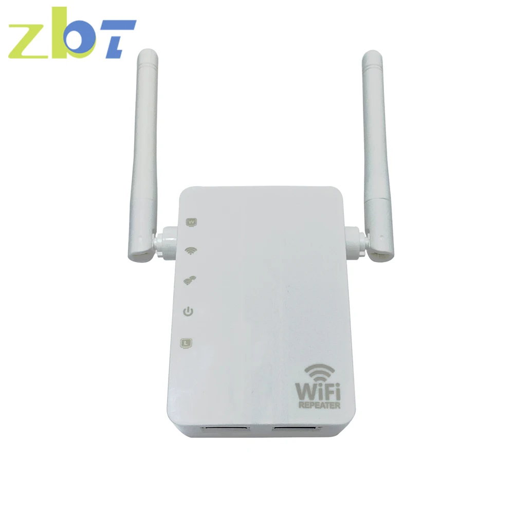 Zbt Wifi Repeater Wireless Signal Booster Extender 300Mbps Amplificatore Wi-Fi 10/100Mbps Lan Wi Fi Repeater Wps Setup Eu Us Plug