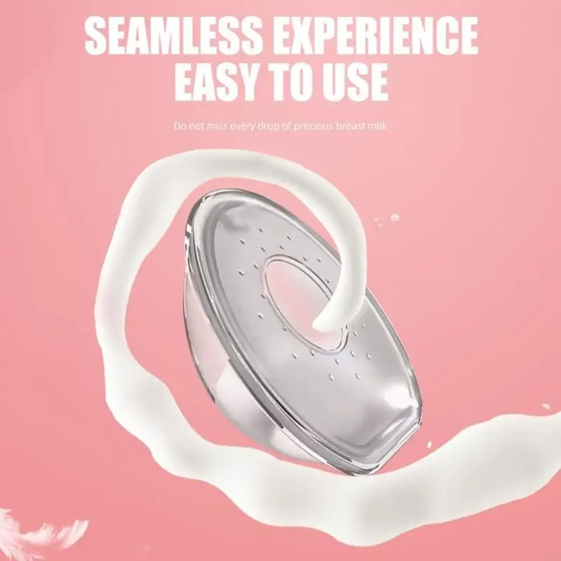 Breast Shells Milk Saver Protect Sore-Nipples Nursing Cups Reusable Silicone Breastmilk Collecter Flexible Milk Catcher 4