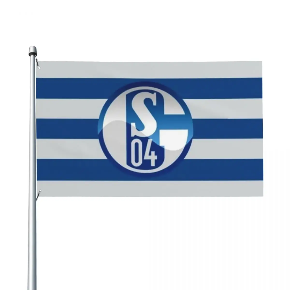 

90X150cm FC Schalke 04 Flag 3x5ft Custom Banner Outdoor