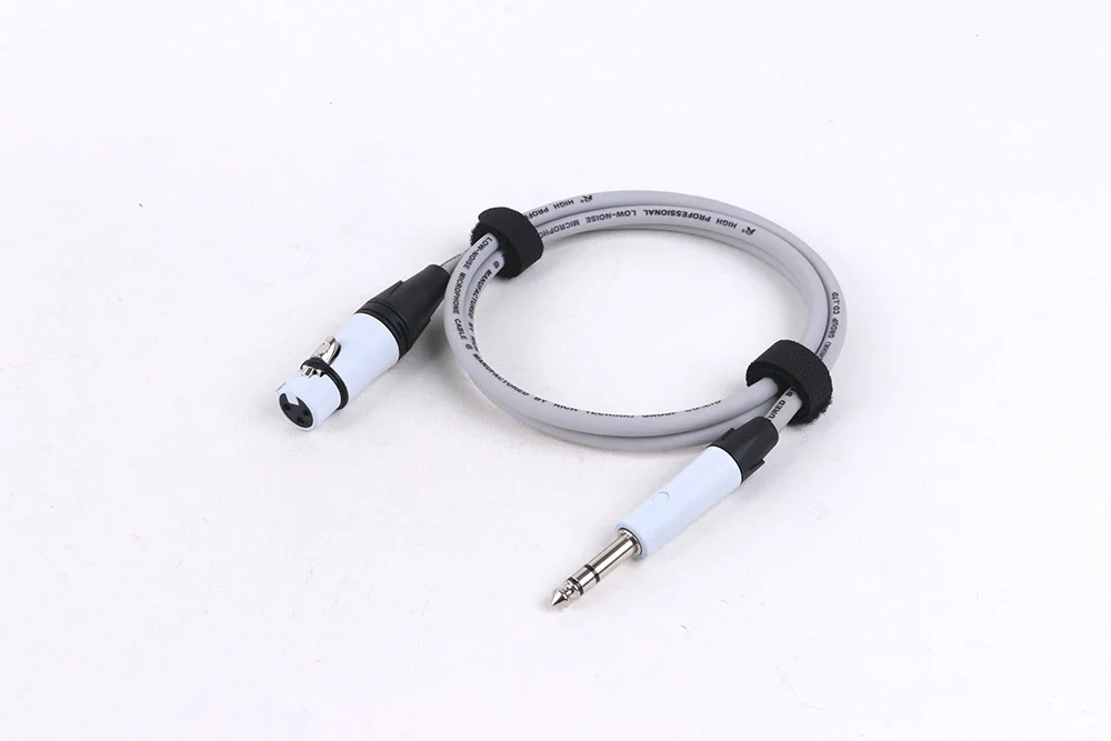 XLR-Buchse auf 1/4 Zoll Audio-Verlängerungskabel, 6,35 mm TRS auf 3-polige XLR-Buchse, symmetrisches Kabel, kompatibel mit Mikrofon, Aufnahmestudio – Detail 12
