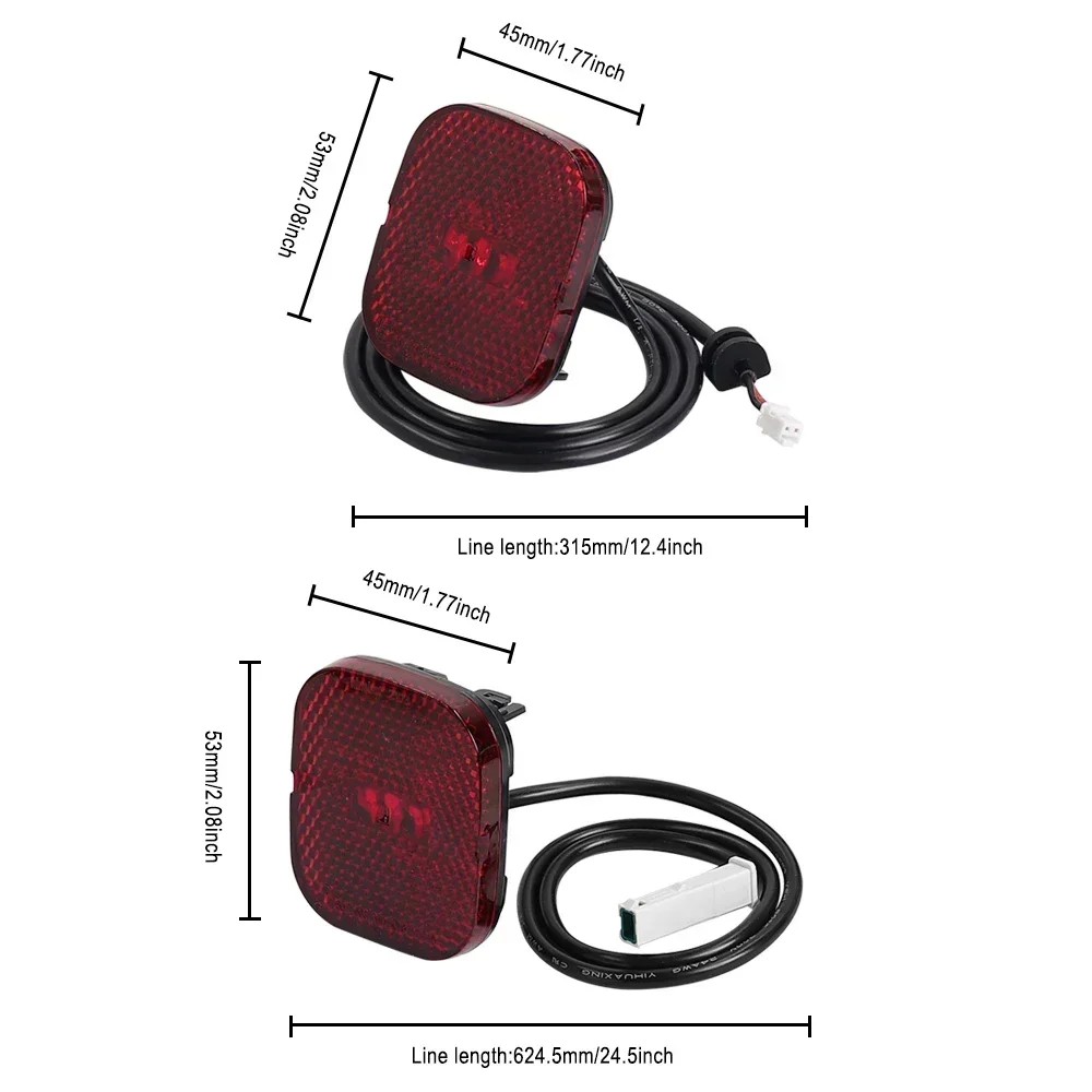Hinterer Kotflügel und Haken für Segway Ninebot Max G2 Elektroroller, wasserdichte Rücklicht-Draht-Pressplatte, Zubehör ersetzen – Detail 21