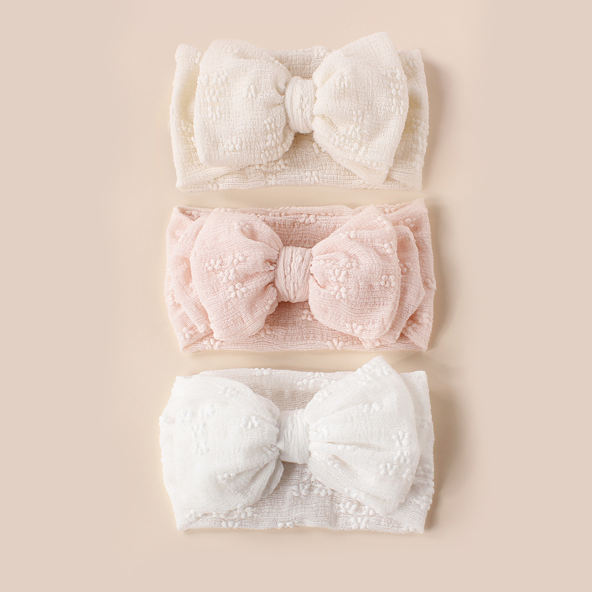 New Summer Breathable Baby Mesh Headbands Top Knot Double Bows Soft Turban Headwraps Girls Hair Accessories