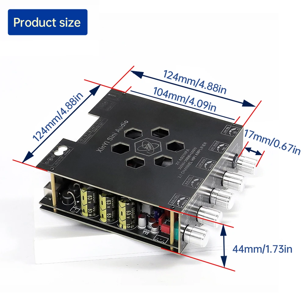2.1 Channel Subwoofer 300W * 2+600W Imported Tpa3255 Chip TPA3255 Stereo Digital Amplifier Board,amplifier board