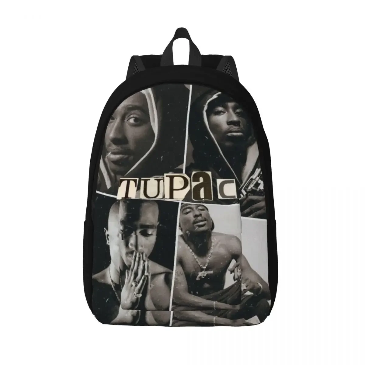 

Классическая дизайнерская сумка Tupac 2PAC для студентов, пеших прогулок, путешествий, Crazy 90s, Rap Daypack для мужчин и женщин, сумка через плечо для колледжа