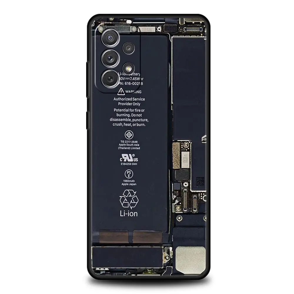 Inside Motherboard Circuit Design Phone Case
