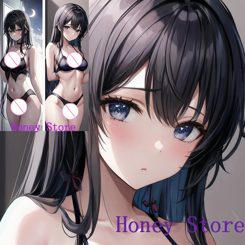 

Dakimakura anime дакимакура Двусторонняя наволочка Dakimakura Yukino Yukinoshita Anime, наволочка в натуральную величину