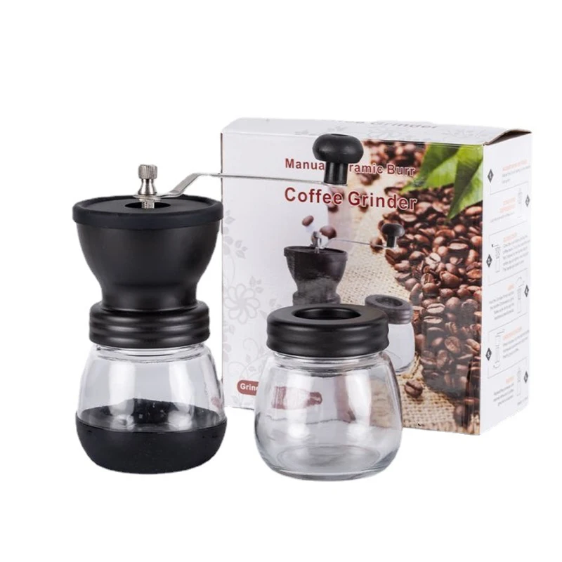 Ceramic Coffee Hand Mill Manual Beans Pepper Spice Grinder Machine