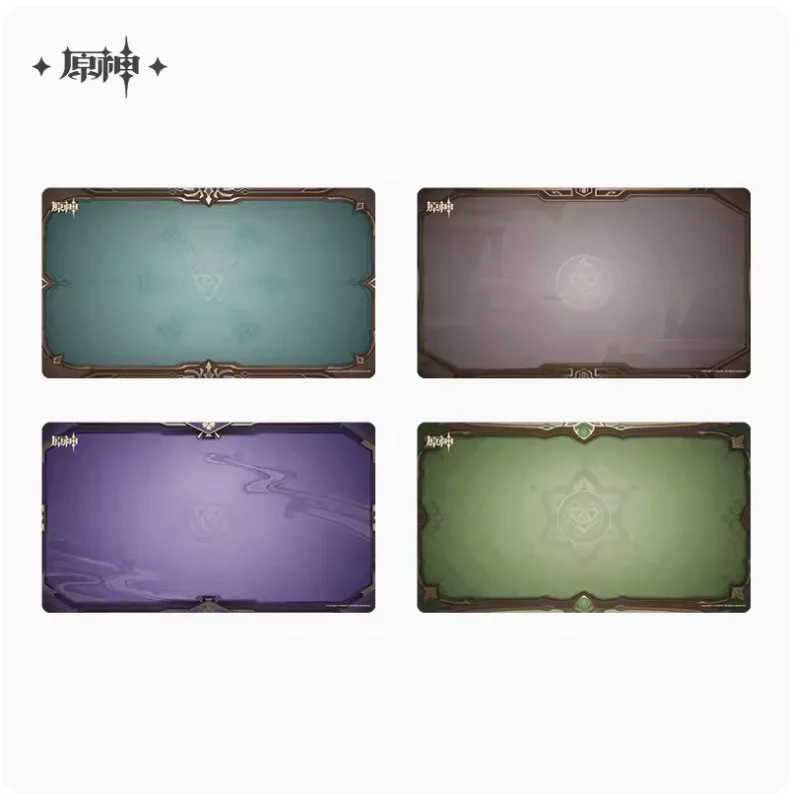 

2024 аниме Genshin Impact Genius Invokation TCG Race Series коврик для мыши mondstart Liyue Inazuma Sumeru Style официальный мультяшный подарок