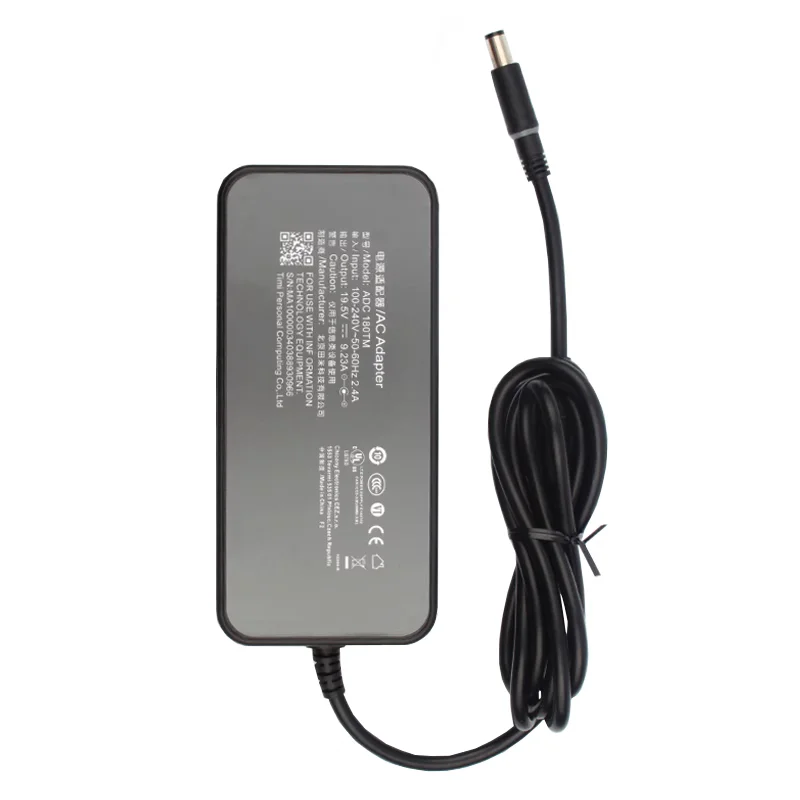 Carregador Portátil Genuíno para Xiaomi Adaptador ac 19.5v 9.23a 180w 7.4x5.0 mm 15.6 Polegada 1660ti 1060g Fonte de Alimentação Adc180tm - Imagem 5