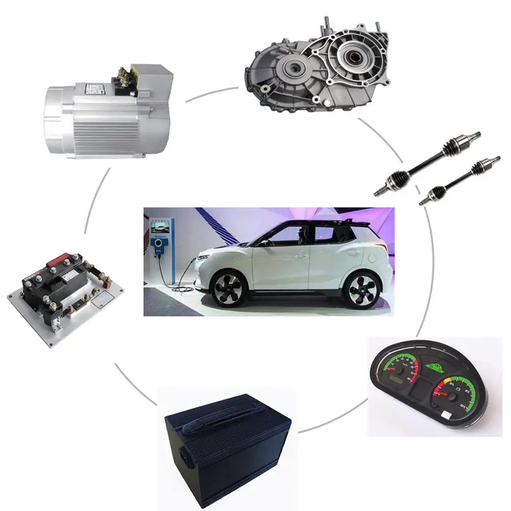 

Air cooled 72V 7.5kW Electric Motor for Electric Car