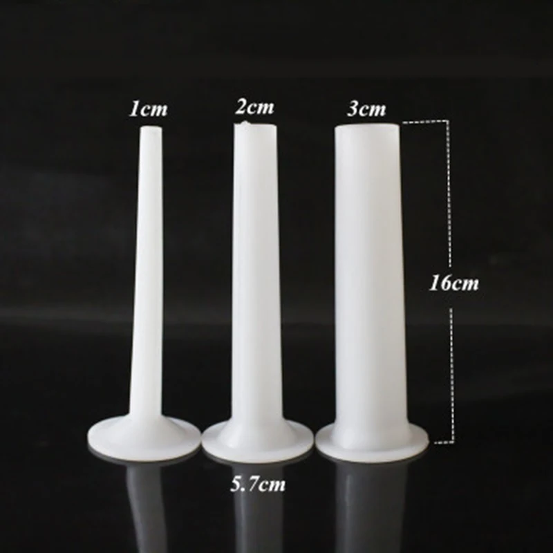 3pcs/Set Stuffing Sausage Tubes Attachment Food Meat Grinder For Kitchen Aid Stand Mixer PE Material Enema Device Meat Grinders
