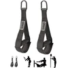 Multifunction Fitness Tricep Rope Cable Attachment Anti-slip Handles Grip Durable Nylon Strength Training Gantry Accessories