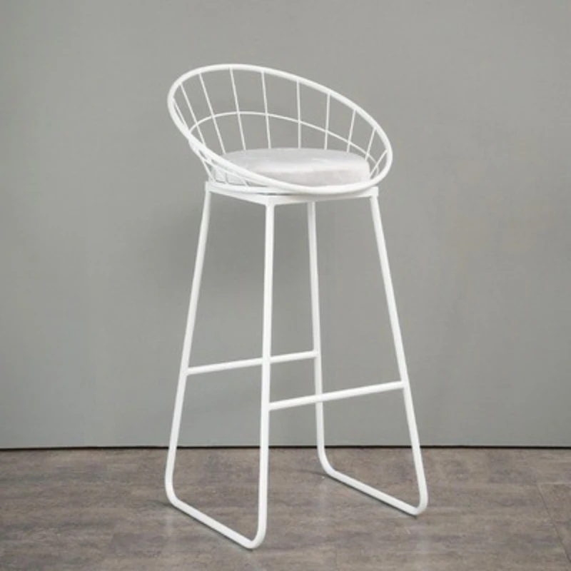 Library Bar Stools Nordic Luxury American Italian Metal Banqueta Home Furniture