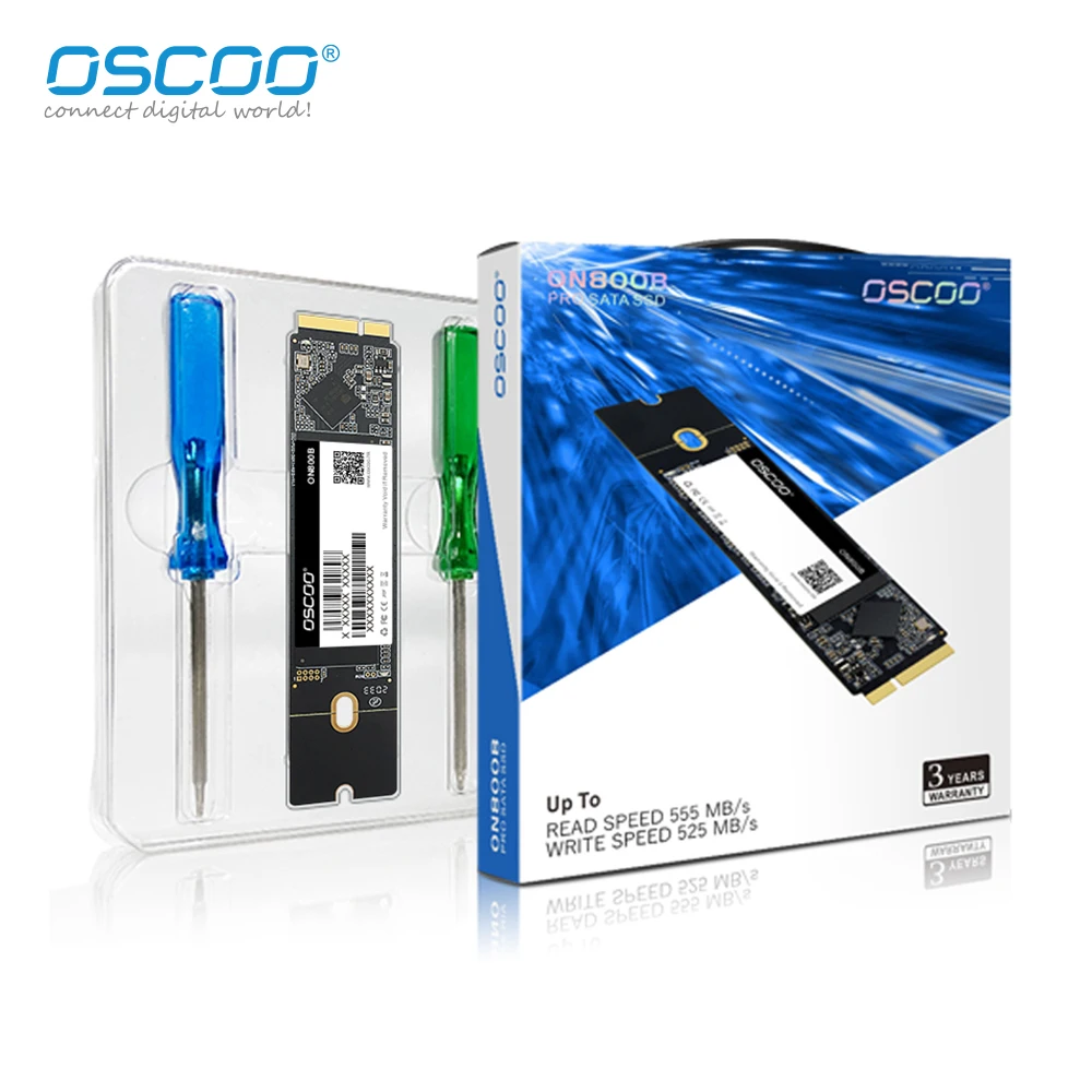 OSCOO SSD 128GB 256 GB 512GB 1 ׶Ʈ ϵ ũ Macbook 2012Air A1465 A1466 2012Pro A1398 A1425 Apple macbook ssd 3D TLC