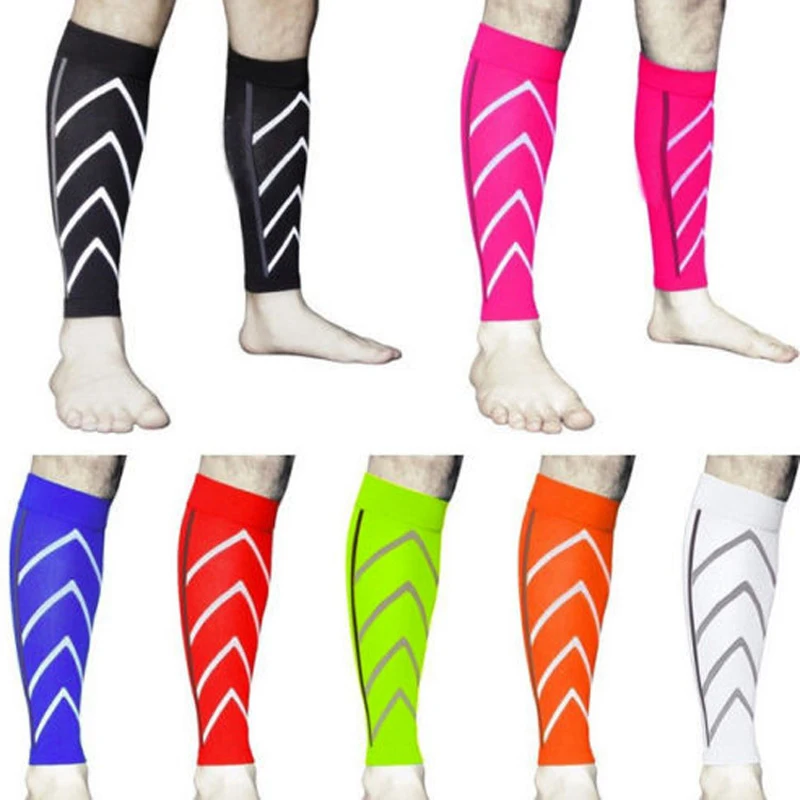 MTATMT 1 Paar Kalb Kompression Ärmeln Laufen Bein Compression Sleeve 20-30mmHg Kompression Socken für Shin Schiene Für Männer Frauen