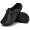 Womens Clogs Winter Mules Slip on Nurse Shoes Work Garden Slippers with Cotton Lined New Outdoor and Indoor Soft Cotton Shoes 1