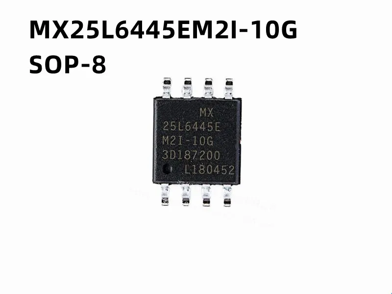 

5PCS/lot 25L6445E MX25L6445EM2I-10G SOP8 SOP-8 In Stock